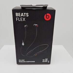Beats by Dr. Dre Flex All-Day Wireless In-Ear Earphones Beats Black MYMC2LL/A
